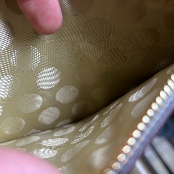 Kate Spade Wristlet Clutch Wallet Flat Thin Slim Gray Money Card Phone Holder - Picture 11 of 15